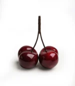 Fake Fruit Handmade Jingdezhen Ceramic Cherry One-of-a-kind Sculptural Fruit