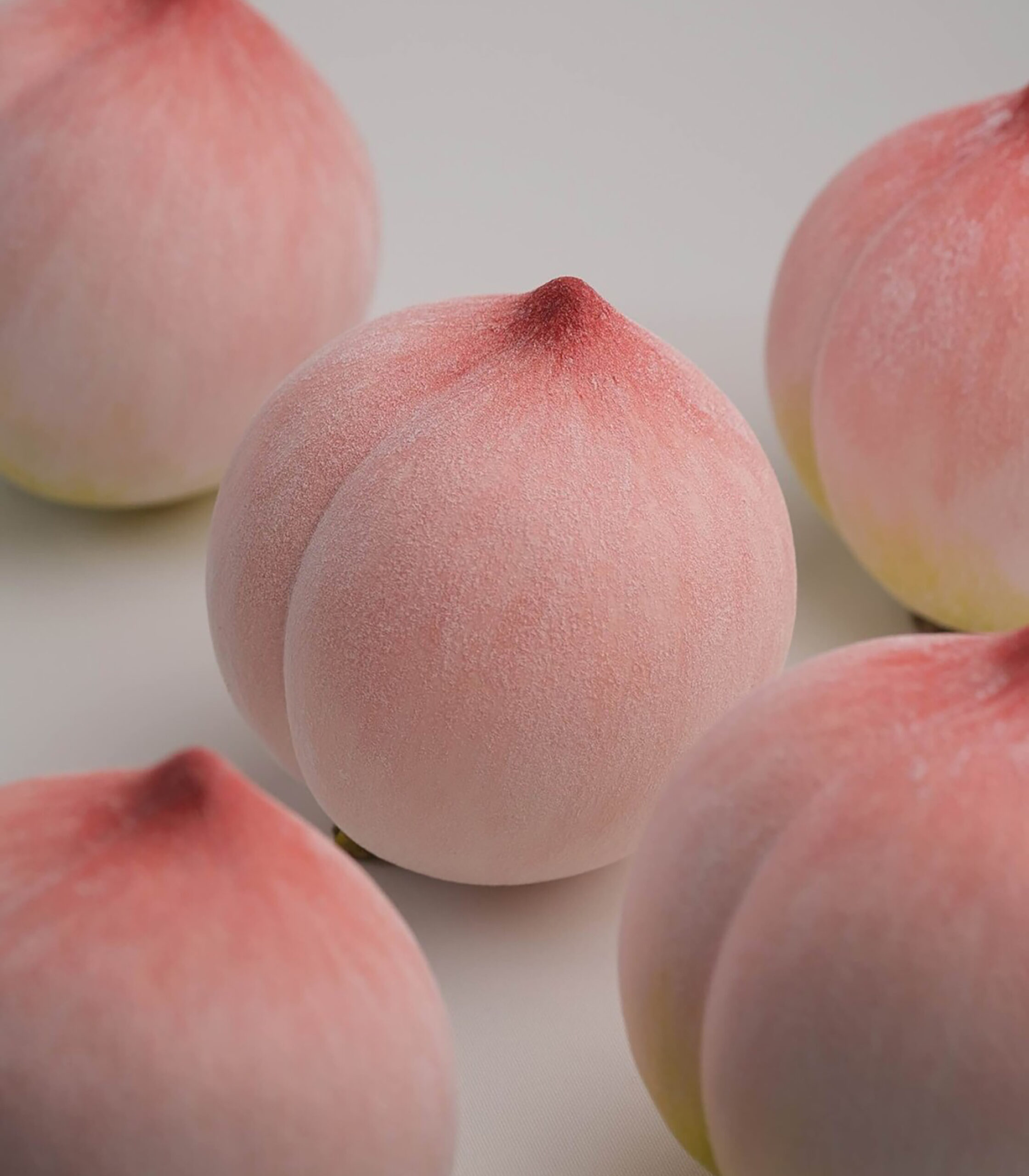 13422194027402705 Fake Fruit Handmade Ceramic Apple Ceramic fruit decor - Image 1