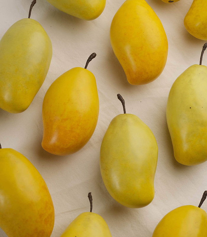 13422266748151188-1 Fake Fruit Handmade Ceramic Apple Ceramic fruit decor - Image 1