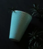 Pottery Mugs Turquoise Glaze Cup Luxury Home Accents - Image 3