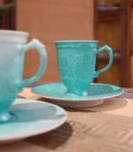 Tea Cups And Saucers Mint Tiffany-Style Theme Party - Image 2