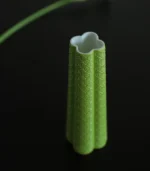 Bud Vase Handmade Ceramic Green Flora Curated Gift - Image 5