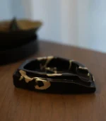 Cigar Ashtray Black Gold Luxury Father’s Day or Retirement Gift - Image 5