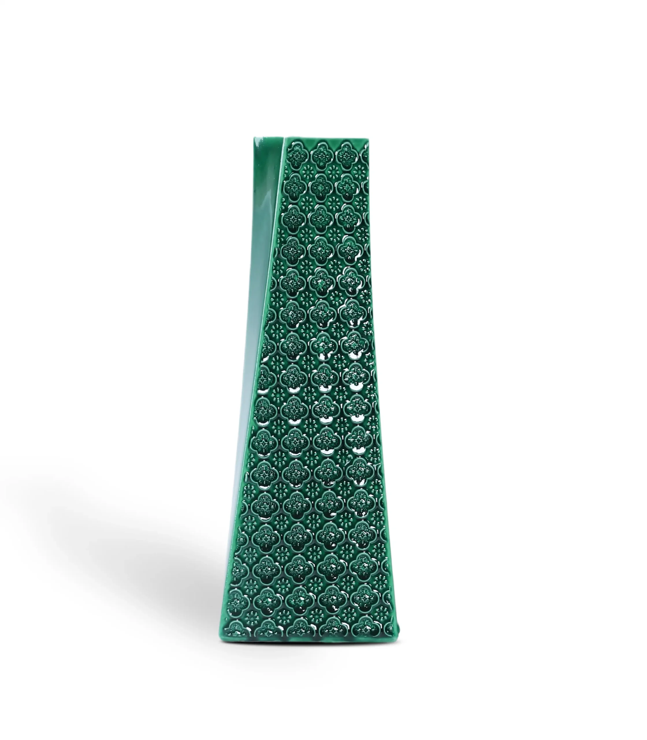 微信图片_20260522004524_132_596 (1) Vase for flowers Emerald Ceramic Artisanal Ceramics - Image 1