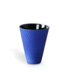 Ceramic coffee mugs Klein Blue Scale Unique Studio Pottery