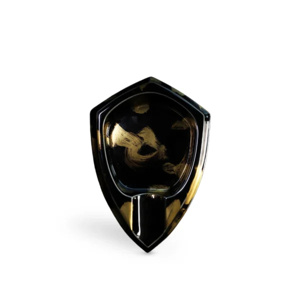 Cigar Ashtray Black Gold Luxury Father’s Day or Retirement Gift