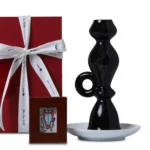 Black Candle Holders Mirror Glaze Dreamer Investment Piece