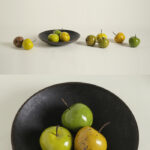Fake Fruit Handmade Ceramic Apple Ceramic fruit decor