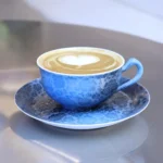 Tea Cup And Saucer Gothic Ceramic Traditional Cappuccino